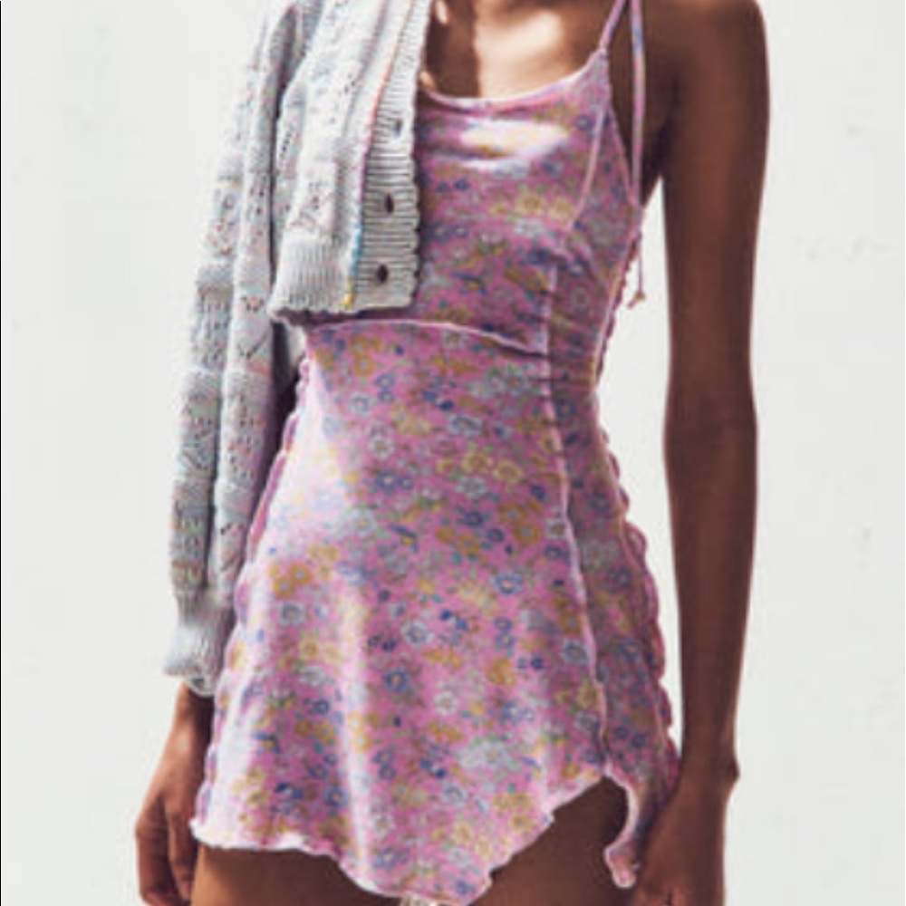 Fletcher Mini Dress 
MISTY LILAC / S
